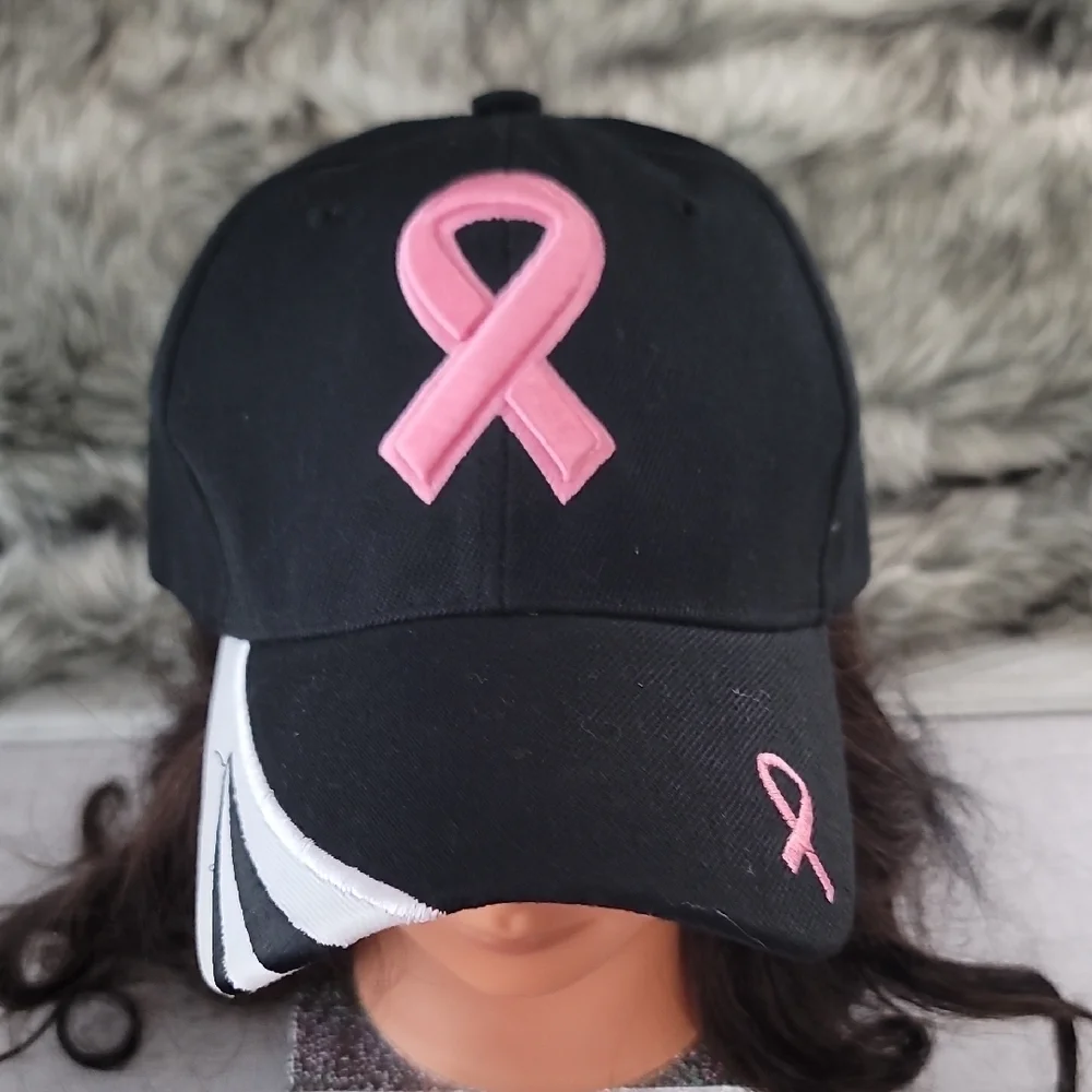 Pink Ribbon Cap